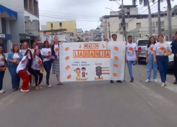 Ação de combate ao abuso sexual infantil é promovida no Centro de Barra de Sao Francisco