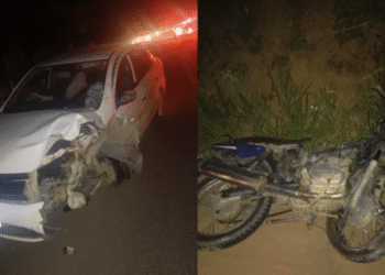 Mulher morre e filho fica ferido em grave acidente na ES-080, em Águia Branca