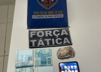 Homem é preso com crack escondido na cueca e R$ 7 mil em dinheiro na zona rural de Barra de São Francisco