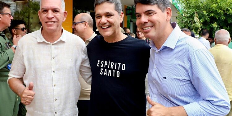 A foto do dia: Messias Donato e Ricardo Ferraço