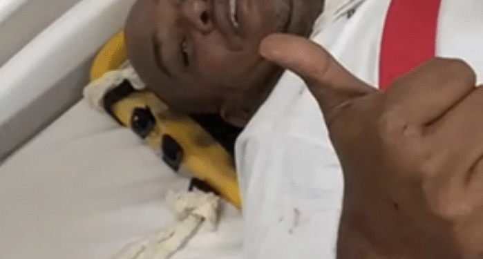 Locutor Elinho Silva é socorrido ao hospital após acidente na ES-080, em Barra de São Francisco
