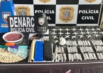 Três suspeitos são detidos durante operação contra o tráfico em Nova Venécia