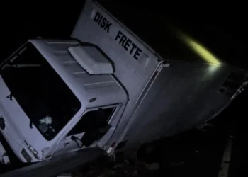 Acidente envolvendo vaca provoca colisão entre caminhão, ônibus e carro na ES-130 em Boa Esperança