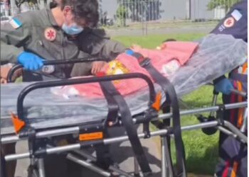 Bebê de 4 meses sofre queimaduras com café quente em acidente doméstico em Pancas