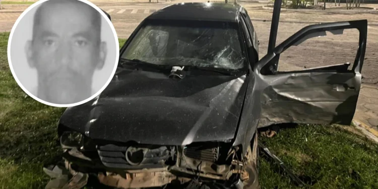 Homem morre durante fuga após acidente com carro roubado em Linhares