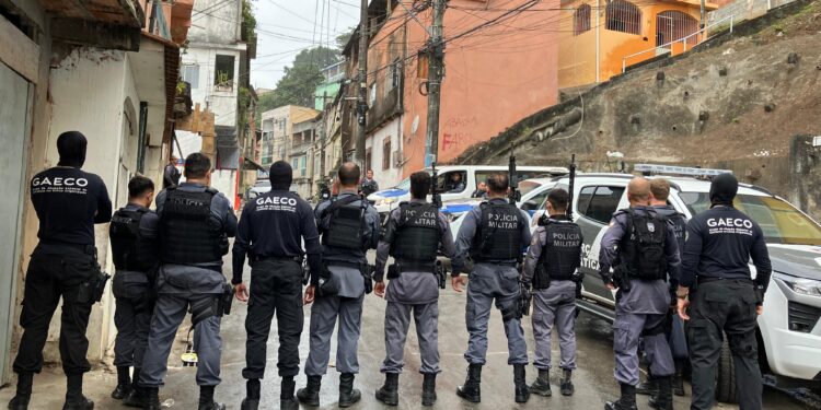 GAECCO nas ruas em operação contra o PCV