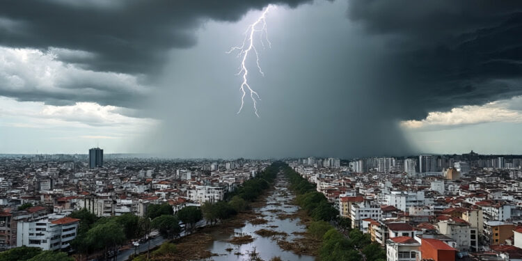 Alerta de temporal na madrugada para região Sul Alerta de temporal na madrugada para região Sul