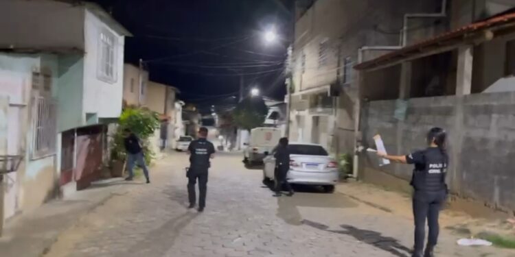 Seis presos nas primeiras horas de megaoperação na região de Aracruz