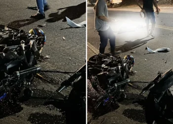 Jovem morre em colisão entre moto e carro na BR-259, em Baixo Guandu; motorista é preso por embriaguez