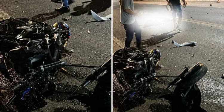Jovem morre em colisão entre moto e carro na BR-259, em Baixo Guandu; motorista é preso por embriaguez