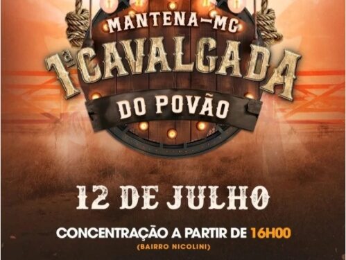 Mantena se prepara para a 1ª Cavalgada do Povão; veja a programação Mantena se prepara para a 1ª Cavalgada do Povão; veja a programação