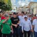 Mazinho junto com Casagrande na festa italiana em Nova Venécia Mazinho junto com Casagrande na festa italiana em Nova Venécia