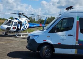 Fígado e coração são transportados de São Mateus para Cariacica pelo Notaer