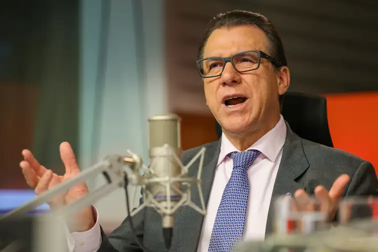 Brasília (DF) 25/09/2025 - O ministro do Trabalho, Luiz Marinho, participa do programa Bom Dia, Ministro. Foto: Fabio Rodrigues-Pozzebom/ Agência Brasil