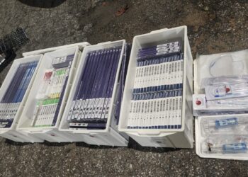 PRF apreende carga irregular de material hospitalar avaliada em R$ 300 mil