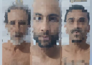 Tres são presos em flagrante por trafico de drogas em Vila Valério