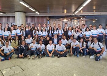 Delegação capixaba desembarca em Brasília para Jogos da Juventude 2025