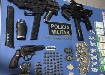 Polícia apreende armas, munições e drogas em operação no interior de São Mateus