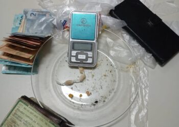 Homem é preso traficando drogas no Centro de Águia Branca