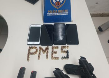 Polícia apreende armas e drogas após confronto no bairro Colina, em Barra de São Francisco