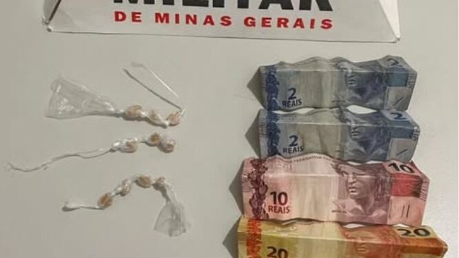 Mulher é presa por tráfico de drogas no bairro Pires de Albuquerque, em Mantena
