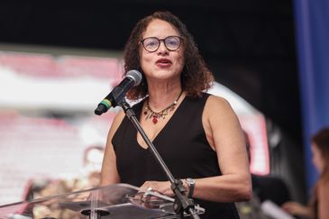 José Cruz/Agência Brasil Brasília (DF), 07/10/2025 – Ministra da ciência e tecnologia, Luciana Santos, participa da 5ª Semana Nacional da Educação Profissional e Tecnológica (5ª SNEPT) e o Festival Curicaca começam hoje.
Foto: José Cruz/Agência Brasil
