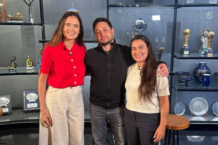 TV Brasil Rio de Janeiro (RJ), 13/10/2025 - O programa esportivo Stadium, da TV Brasil, exibe uma entrevista exclusiva com Arthur Elias, técnico da seleção brasileira de futebol feminino. A emissora pública traz mais um trecho da conversa com o treinador no programa esportivo Brasil Esporte. O conteúdo também entra no ar na edição inédita do videocast Copa Delas. Foto: TV Brasil