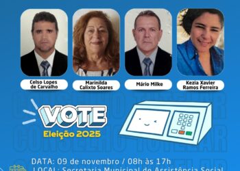 Barra de São Francisco realiza eleição suplementar para o Conselho Tutelar neste domingo (9); veja quem são os candidatos