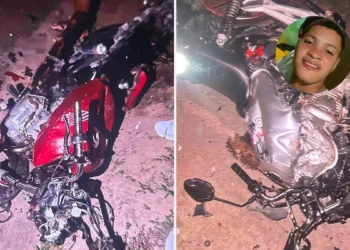 Jovem morre em colisão entre duas motos em Vila Paulista, em Barra de São Francisco