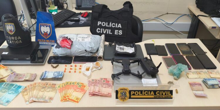 Espanhol e mais cinco são presos pela PC e PM por tráfico de drogas em Mantenópolis