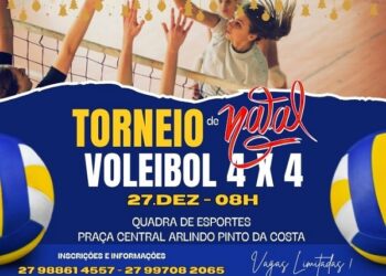 Prefeitura de Barra de São Francisco promove programação esportiva especial de Natal com corrida, torneio de vôlei e caminhada