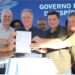 Euclério celebra mais uma parceria com o Governo: impermeabilização do rio Marinho Euclério celebra mais uma parceria com o Governo: impermeabilização do rio Marinho