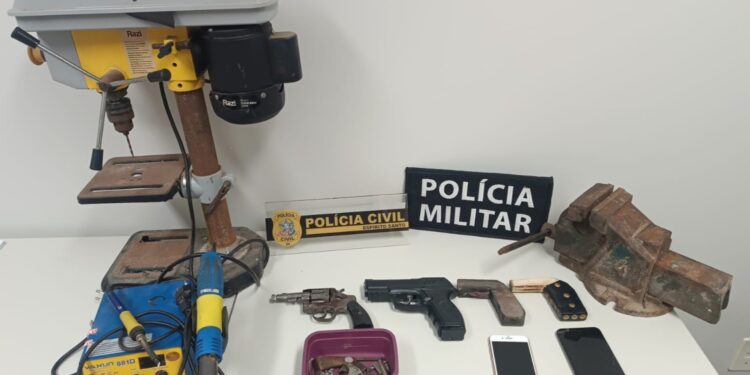 Polícia Civil “estoura’ oficina do tráfico em Jaguaré
