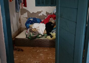 Barra de São Francisco registra 110 mm de chuva em três dias e tem 13 pessoas desalojadas