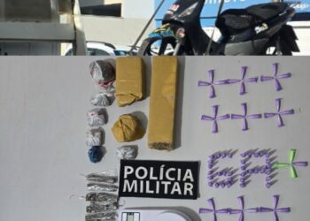 PM apreende grande quantidade de drogas em imóvel abandonado no bairro SEAC, em São Mateus