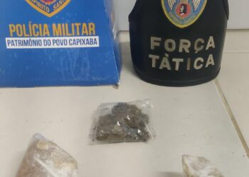 Polícia detém uma pessoa e apreende drogas no bairro Bambé, em Barra de São Francisco