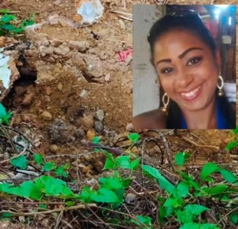 Corpo de mulher é encontrado enterrado em área de vegetação em Nova Venécia Corpo de mulher é encontrado enterrado em área de vegetação em Nova Venécia
