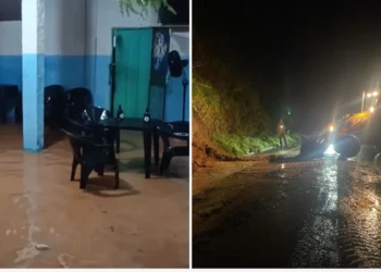 Chuva em 40 minutos quase atinge o volume esperado para todo o mês em Águia Branca