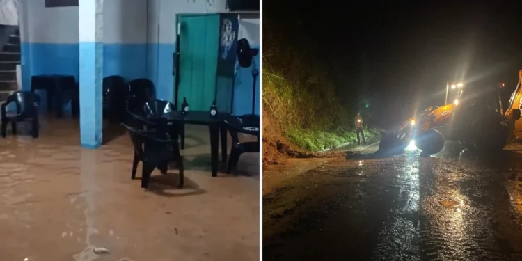 Chuva em 40 minutos quase atinge o volume esperado para todo o mês em Águia Branca