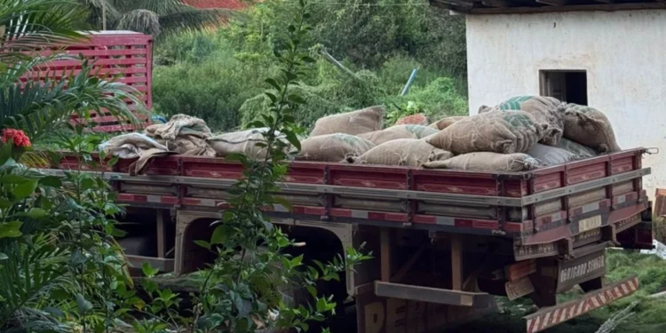 Polícia recupera 40 sacas de café furtadas de propriedade rural em Linhares; ex-funcionário é suspeito Polícia recupera 40 sacas de café furtadas de propriedade rural em Linhares; ex-funcionário é suspeito