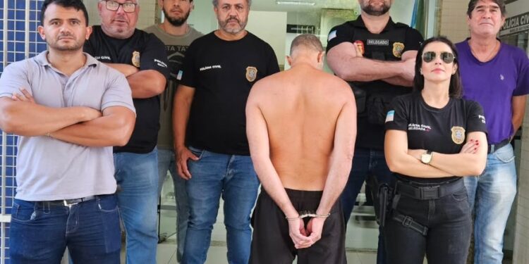 Suspeito de estupro de vulnerável e outros crimes sexuais é preso em Barra de São Francisco Suspeito de estupro de vulnerável e outros crimes sexuais é preso em Barra de São Francisco