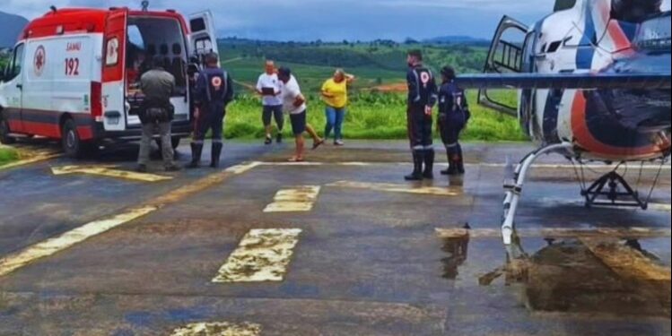 NOTAER realiza transferência de pacientes graves de Baixo Guandú e Nova Venécia
