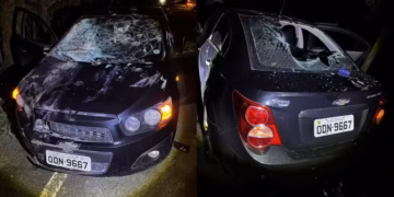 Motorista é espancado após atropelar cavalo na rodovia ES-315, zona rural de Boa Esperança