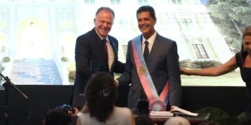 Ricardo Ferraço destaca confiança no discurso de posse Ricardo Ferraço destaca confiança no discurso de posse