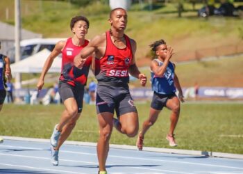 Erik Cardoso supera recorde nos 100 m, mas não tem marca homologada