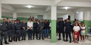 11º BPM participa de reunião sobre segurança no distrito de Cachoeirinha de Itaúnas, em Barra de São Francisco