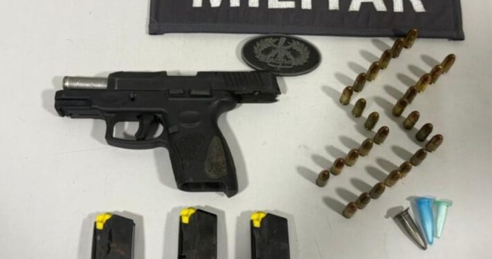 Polícia apreende drogas e arma de fogo em bar no bairro Bom Sucesso, em São Mateus