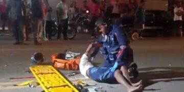 Jovem morre em acidente entre duas motos na entrada do Vale Encantado, em Ecoporanga