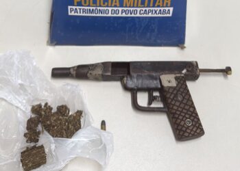 Adolescente apreendido com arma e droga tentou matar autor de homicídio no Colina