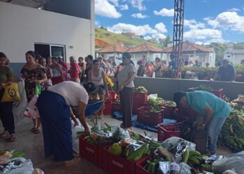 PAA: Prefeitura de Barra de São Francisco entrega “Cesta Verde” a 120 famílias